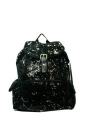 Sequin Backpack-SQB2929L/BLACK